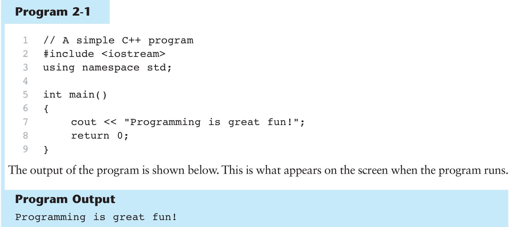 C++基础教程(1)：输入、处理、输出